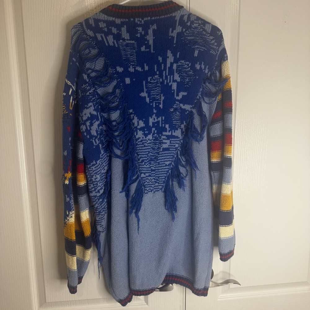 Urban Outfitters BDG Marlon Spliced Pullover Knit Sweater - Picture 6 of 6